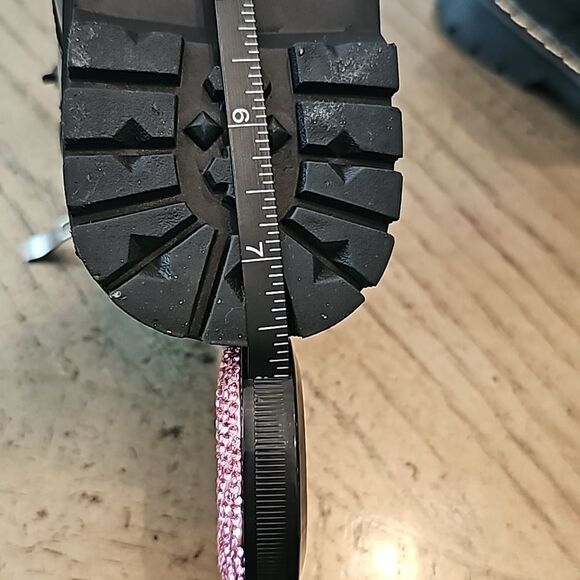 Black heart toddler boots size 9 - Picture 12 of 13